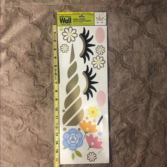 🦄MAKE OFFER🦄 unicorn JUMBO wall stickers - Picture 6 of 9